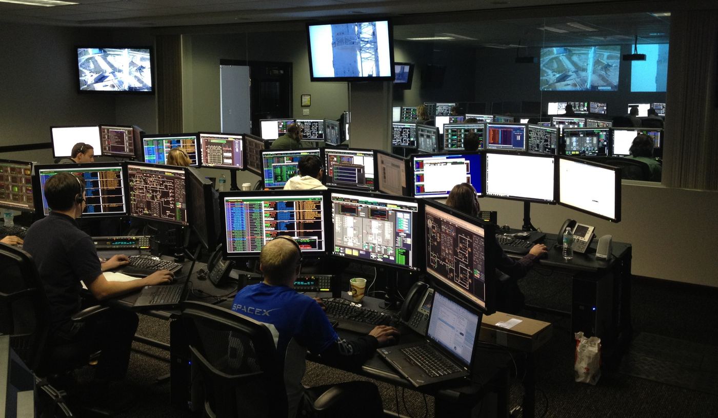 Live monitoring operators at control stations